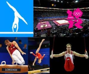 Puzzle Gymnastique artistique - Londres 2012 -