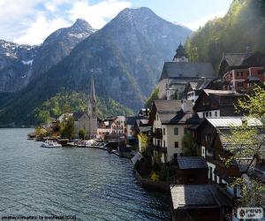 Puzzle Hallstatt, Autriche