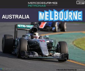 Puzzle Hamilton G.P Australie 2016