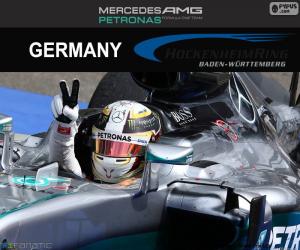 Puzzle Hamilton GP d’Allemagne 2016