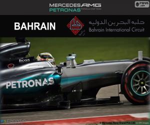 Puzzle Hamilton Grand Prix Bahreïn 2016