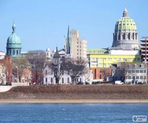 Puzzle Harrisburg, États-Unis