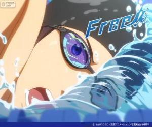 Puzzle Haru dans la piscine