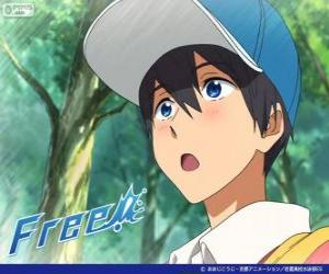 Puzzle Haruka Nanase, un garçon il a toujours aimé nager et de plonger dans l'eau