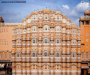 Puzzle Hawa Mahal, Inde