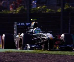 Puzzle Heikki Kovalainen - Lotus - Suzuka 2010