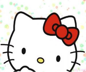 Puzzle Hello Kitty face