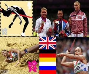 Puzzle Heptathlon femmes Londres 2012