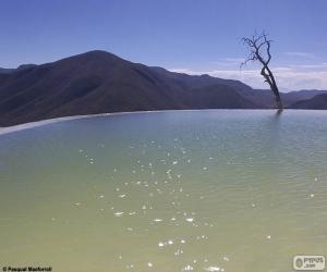 Puzzle Hierve el Agua, Mexique