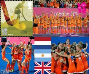 Puzzle Hockey sur gazon féminin Londres 2012