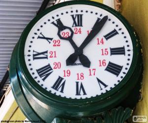 Puzzle Horloge de gare