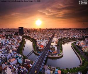 Puzzle Hô-Chi-Minh-Ville, Viêt Nam