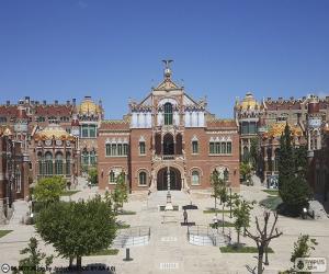 Puzzle Hôpital de Sant Pau, Barcelone