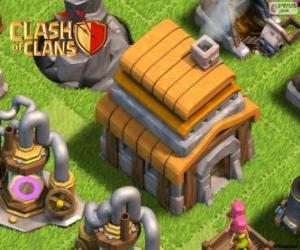 Puzzle Hôtel de ville 5, Clash of Clans