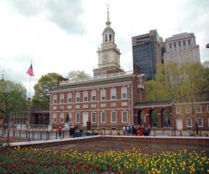 Puzzle Independence Hall, États-Unis