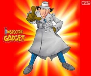 Puzzle Inspecteur Gadget est habillé comme le célèbre inspecteur Closeau