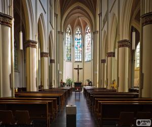 Puzzle Intérieur de l’église