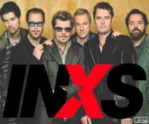 Puzzle INXS était un groupe de rock australien (1977-2012)