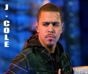 Puzzle J. Cole, rapper américain