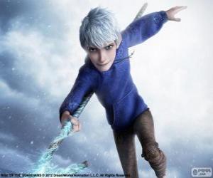 Puzzle Jack Frost, est un être surnaturel. Caractère de Les Cinq légendes