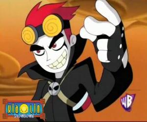 Puzzle Jack Spicer, le méchant arrogant, spécialiste en ingénierie robotique