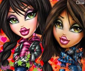 Puzzle Jade et Sasha Bratz