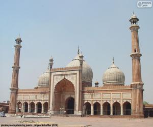 Puzzle Jama Masjid, Inde