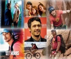 Puzzle James Franco en nomination pour l'Oscar 2011 meilleur acteur pour 127 heures