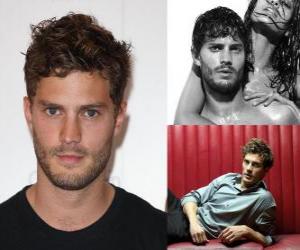 Puzzle Jamie Dornan est un acteur nord-irlandais, musicien et modèle occasionnel.