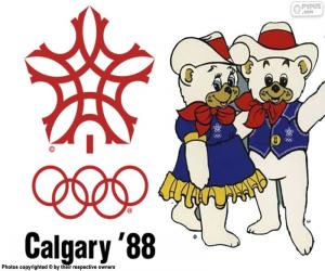 Puzzle Jeux olympiques de Calgary 1988