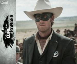 Puzzle John Reid (Armie Hammer) dans le film Lone Ranger