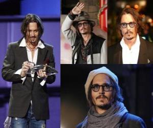 Puzzle Johnny Depp est un acteur américain.