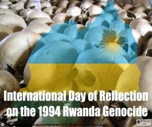 Puzzle Journée de réflexion sur le génocide de 1994 au Rwanda