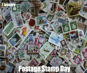 Puzzle Journée des timbres-poste