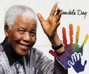 Puzzle Journée internationale de Nelson Mandela, Juillet 18