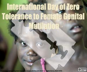Puzzle Journée internationale de la tolérance zéro à l'égard des mutilations génitales féminines