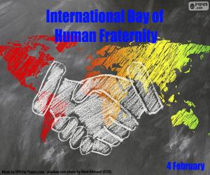 Puzzle Journée internationale de la fraternité humaine