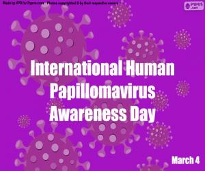 Puzzle Journée internationale de sensibilisation au papillomavirus humain