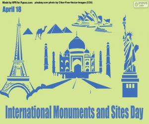 Puzzle Journée internationale des monuments et des sites