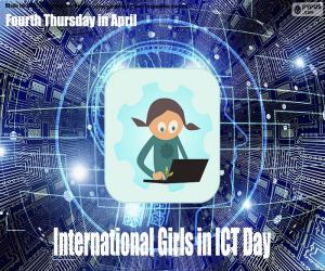 Puzzle Journée internationale des filles dans les TIC