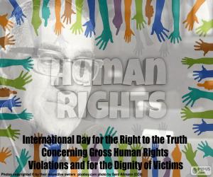 Puzzle Journée internationale du droit à la vérité