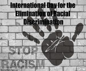 Puzzle Journée internationale pour l'élimination de la discrimination raciale