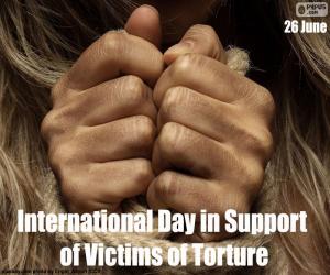 Puzzle Journée internationale pour le soutien aux victimes de la torture
