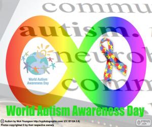 Puzzle Journée mondiale de l'autisme