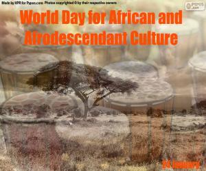 Puzzle Journée mondiale de la culture africaine et afro-descendante