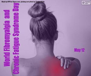 Puzzle Journée mondiale de la fibromyalgie et du syndrome de fatigue chronique