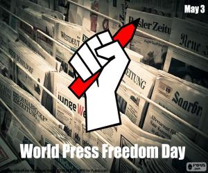 Puzzle Journée mondiale de la liberté de la presse