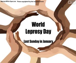 Puzzle Journée mondiale de la lèpre