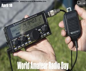 Puzzle Journée mondiale de la radio amateur