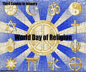 Puzzle Journée mondiale de la religion